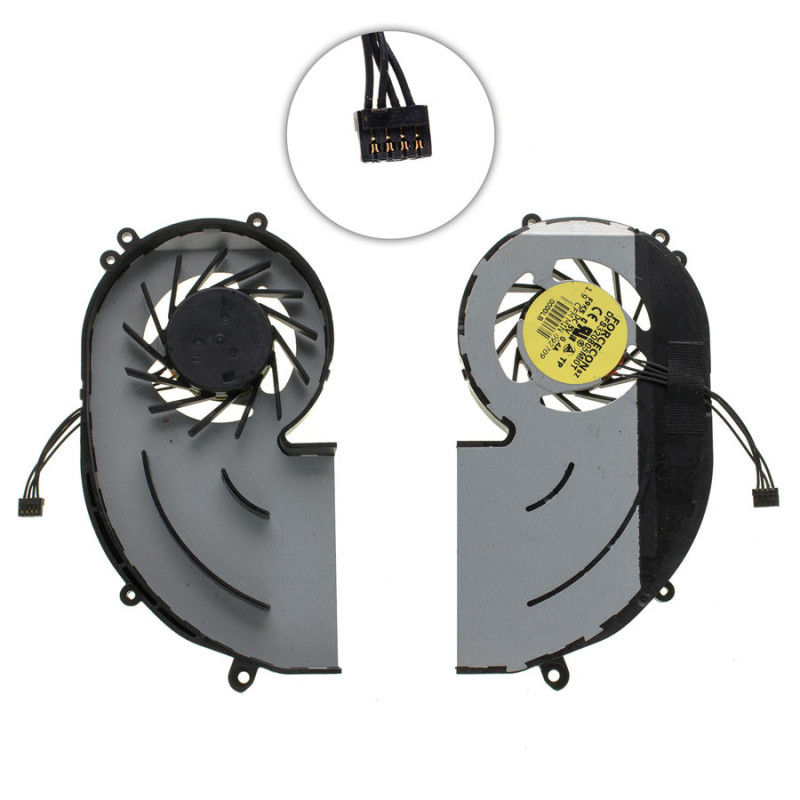 Вентилятор для ноутбука DELL VOSTRO V13 V13TL 4 pin DFS320805MI0T F9K5 Вентилятор для ноутбука DELL VOSTRO V13 V13TL 4 pin DFS320805MI0T F9K5
