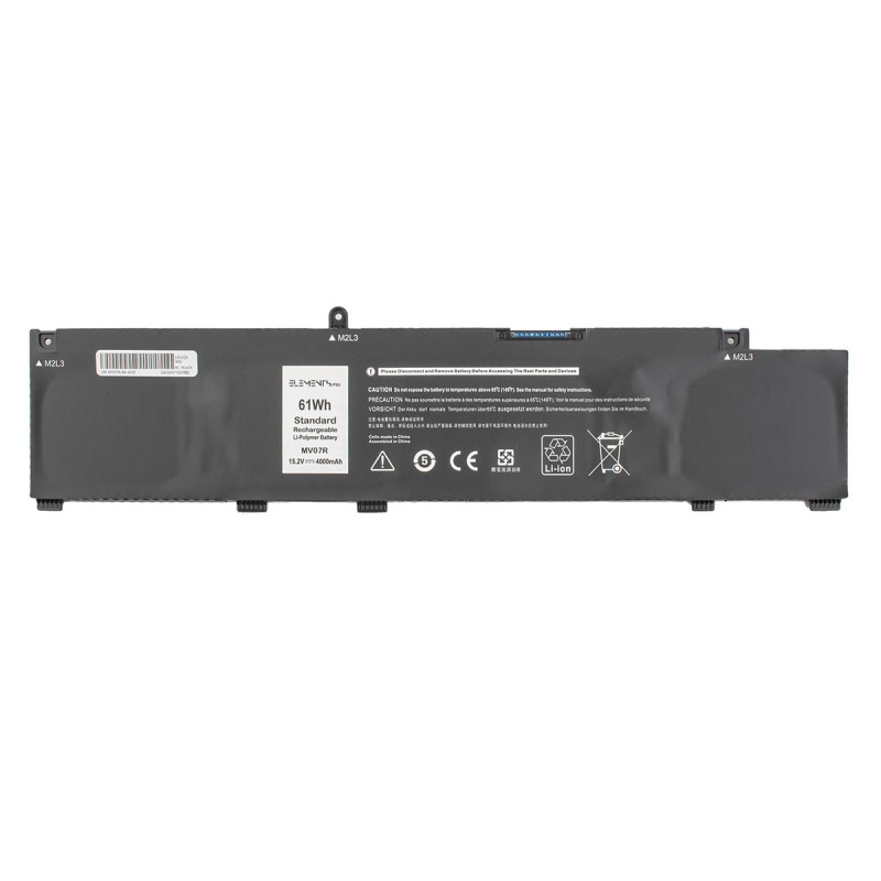 Батарея Dell G3 3500 3590 3790 G5 5500 5505 5590 G7 7590 7790 15.2V 4000mAh 61Wh MV07R JJRRD 0JJRRD 266J9 72WGV W5W19 P8
