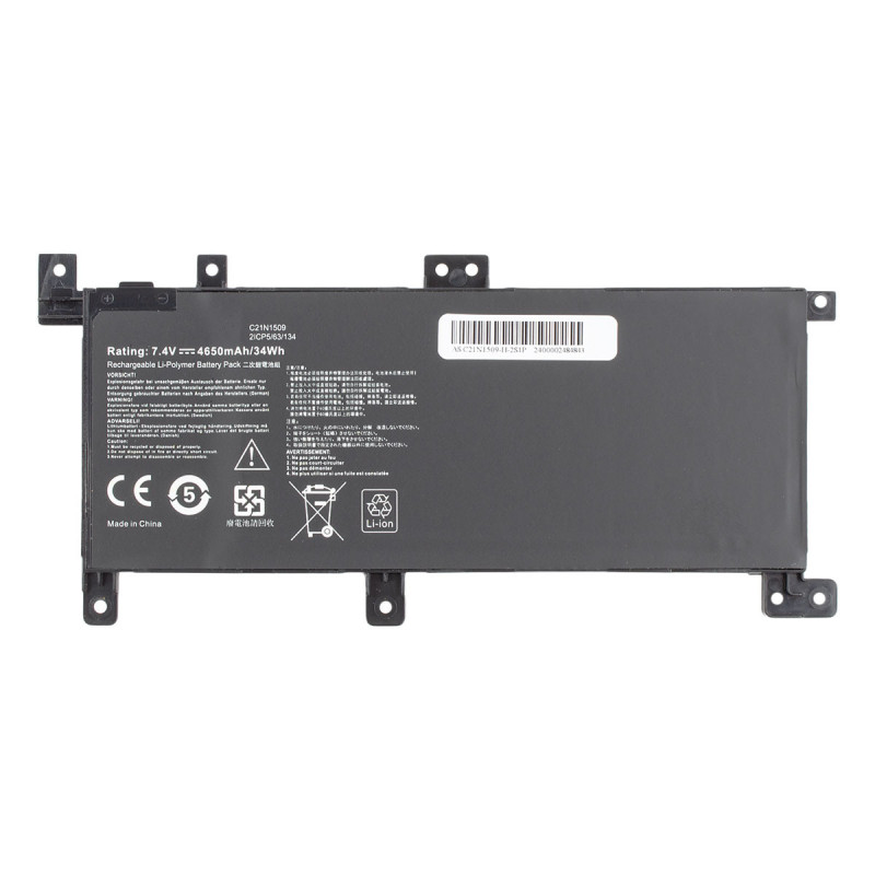 Батарея Asus A556U F556U K556U X556UA X556UB X556UF X556UJ C21N1509 0B200-01750000 C21N15WZ C21PQ9H 7.4V 4650mAh Батарея Asus A556U F556U K556U X556UA X556UB X556UF X556UJ C21N1509 0B200-01750000 C21N15WZ C21PQ9H 7.4V 4650mAh