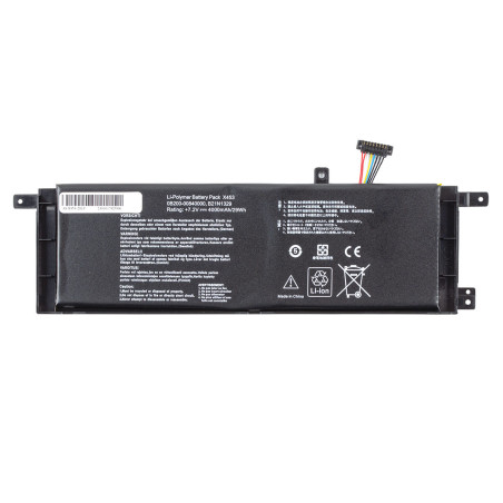 Батарея Asus F553MA F553SA K553MA K553SA X453MA X453SA X553MA X553SA B21N1329 0B200-00840000 0B200-00840100 7.2V 4000mAh