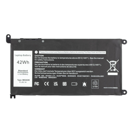 Батарея Dell Inspiron 5368 5378 7368 7375 7378 5480 5482 5485 17368-0027 2R9W6 3CRH3 451-BBVM WDX0R 11.4V 3050mAh
