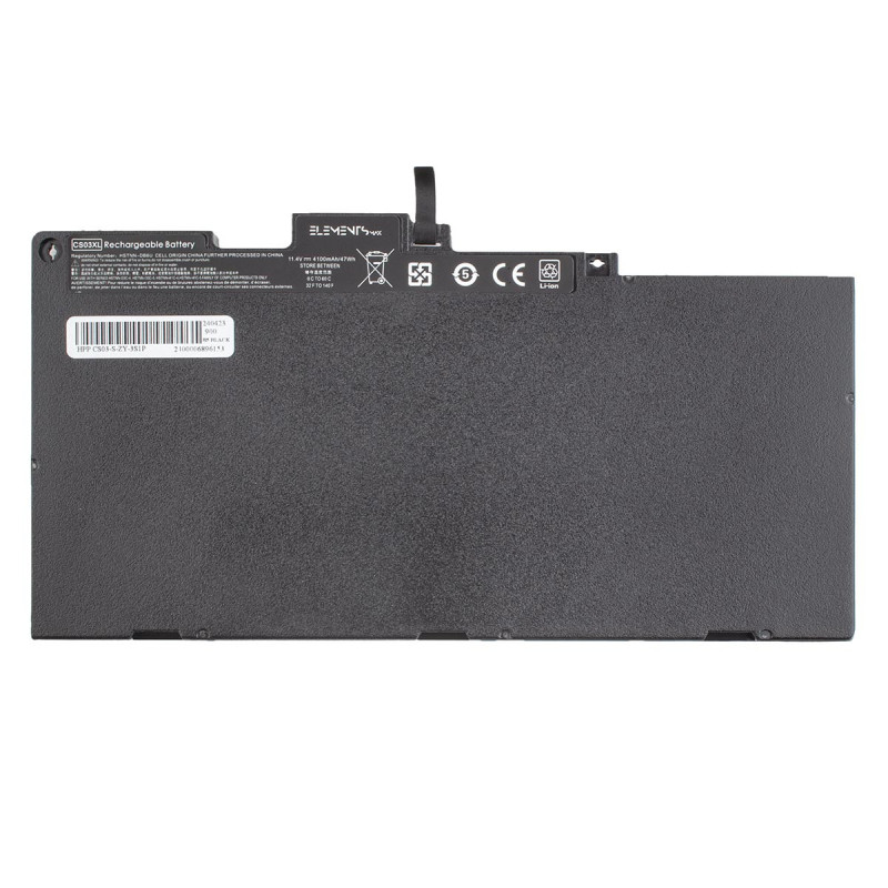 Батарея HP EliteBook 745 755 840 848 850 G3 G4 ZBook 15u G3 G4 CS03XL 800231-141 800513-001 11.4V 4100 mAh 47Wh Батарея HP EliteBook 745 755 840 848 850 G3 G4 ZBook 15u G3 G4 CS03XL 800231-141 800513-001 11.4V 4100 mAh 47Wh