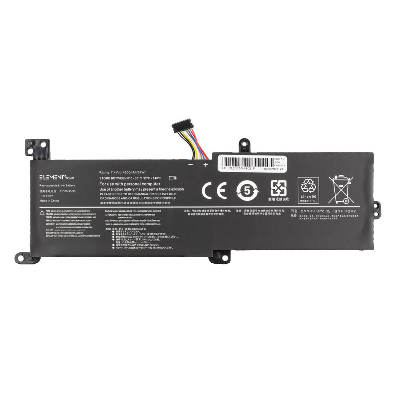 Батарея Lenovo IdeaPad 130-14 320-14 320-15 330-14 330-15 s145-14 s145-15 L16L2PB2 5B10W67310 5B10W6 7.4V 4500mAh 34Wh