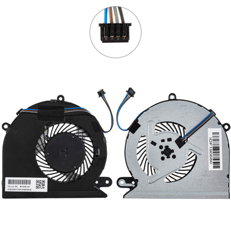 Вентилятор HP Pavilion 15-CU 15-CU0010NR 15-CU0071NR 15-CU0058NR 15-cu1001TU 15-cu1005TX 15-cu1006TX 15-cu1021TX 15-cu1007TX