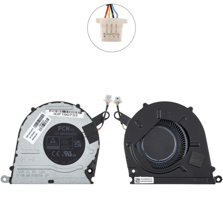 Вентилятор для ноутбука HP Pavilion Plus 14-EW DFS5L22H05B85A 023.100V.M001 023 100V M001