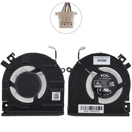 Вентилятор HP 15-fb0132nw 15-fb0023no 15-fb0181nw TPN-Q278 TPN-Q279 DFS5K22B056737 N17903-001 DQ5D577F010 TPN Q278 N17903 fb003
