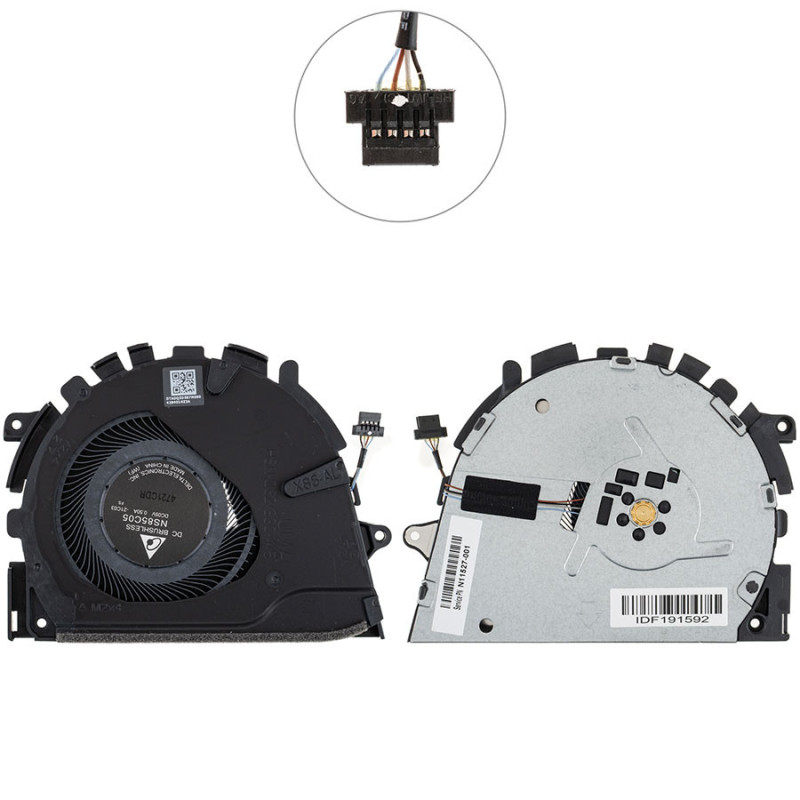 Вентилятор для ноутбука HP Elitebook 650 G9 655 M21718-001 N11528-001 N09035-001 ND75C38-21C14 EG70040S1-C150-S9A 6033B0099001