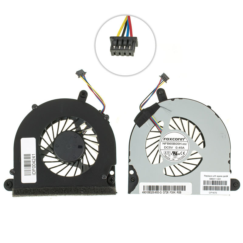 Вентилятор для ноутбука HP EliteBook 8570p