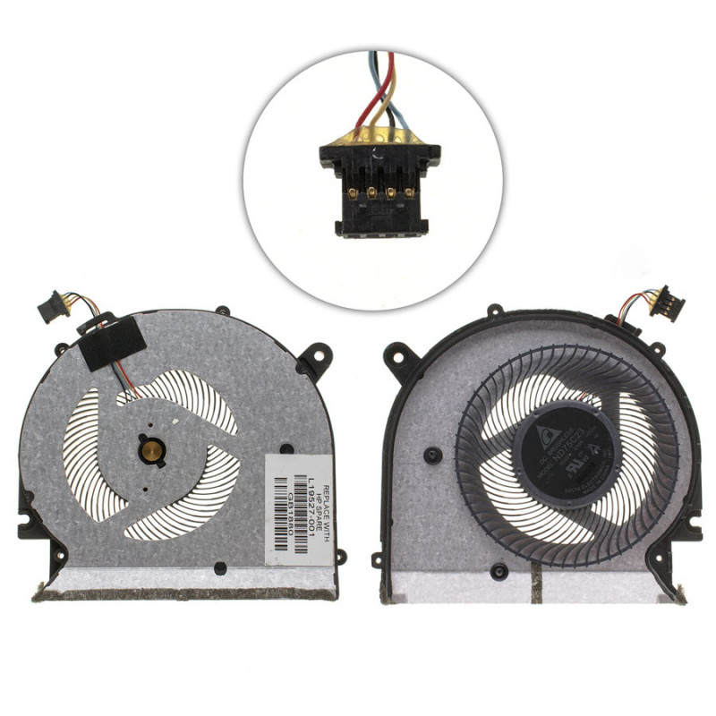 Вентилятор для ноутбука HP Envy 13-AH L19526-001 L19527-001 L19526 001 L19527 Вентилятор для ноутбука HP Envy 13-AH L19526-001 L19527-001 L19526 001 L19527