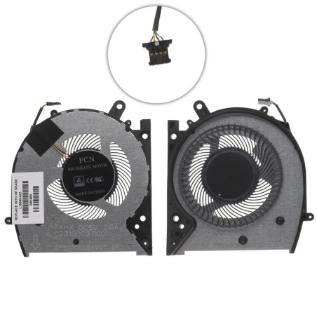 Вентилятор для ноутбука HP Envy 13-AQ 13-AR 13-AG 4pin L19599-001 L19599 001 4 pin