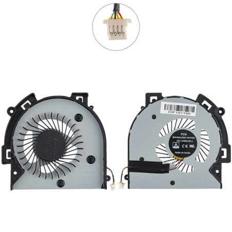 Вентилятор для ноутбука HP ENVY 15-AQ 15-AR M6-AQ DC 5 V 0.5 A 4pin FCN DFS200405BD0T FCNDFS200405BD0T 856277-001 856277 4 pin
