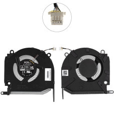 Вентилятор HP Omen 16-K N18091-001 0FPKK0000H FCN DFS5K223052839 N14086-001 N18090-001 0FPKJ0000H DFS5L329164865 NS75C006-21J20