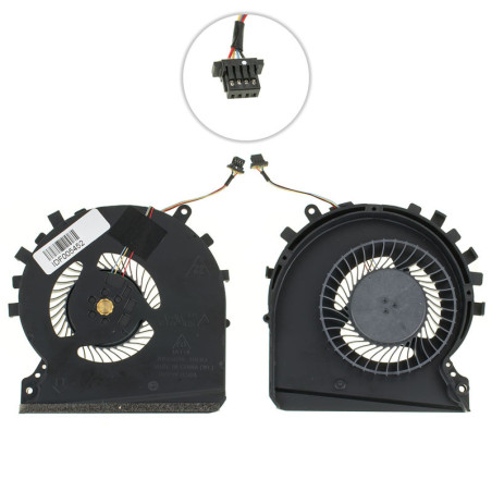 Вентилятор HP Pavilion Gaming 15-DK L56900-001 L57170-001 L56900 001 L57170 ND85C16-18L02 ND85C16-18L03 ND85C16 18L02 18L03