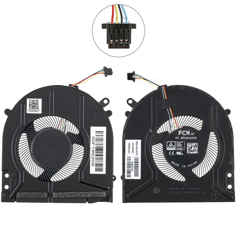 Вентилятор для ноутбука HP Pavilion X360 14-DY 14M-DY TPN-W146 DFS5K22B056736 M45024-001 M45024 DY 14M TPN W146 Вентилятор для ноутбука HP Pavilion X360 14-DY 14M-DY TPN-W146 DFS5K22B056736 M45024-001 M45024 DY 14M TPN W146