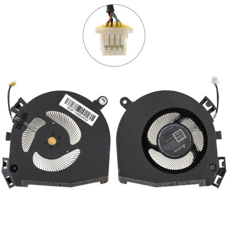 Вентилятор для ноутбука HP ZBook Fury 16 G9 G10 G11 5V ND75C49-21H09 6033B0110201 EG85100S1-C100-S9A 6033B0110101 ND75C49 21H09