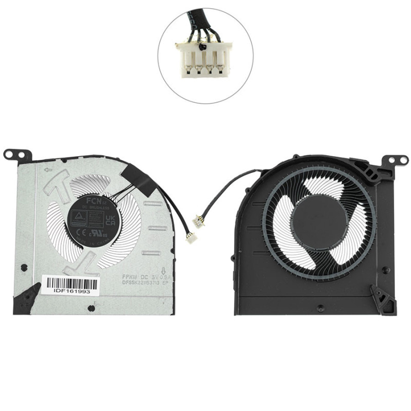 Вентилятор Lenovo IdeaPad Gaming 3 15IAH7 5 V DFS5K221153713 5H40S20628 5H40S20575 5H40S20574 5H40S20629 5H40S20577 5H40S20576