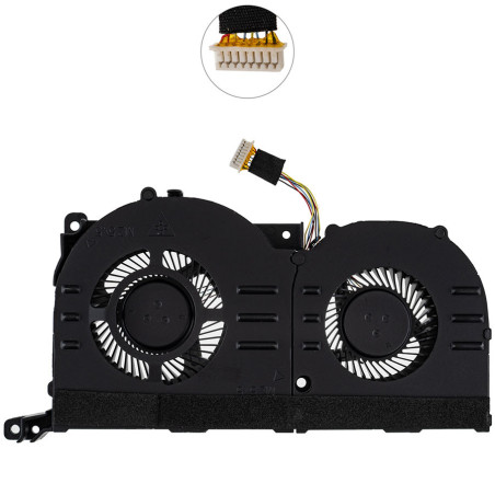 Вентилятор для ноутбука Lenovo IdeaPad DC28000H4S0 DFS50115PR0T DFS200405760T Y700 1006M 0011 80NU0001US 80NU0020CF 80NU000YCF