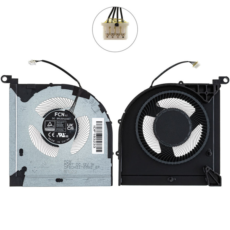 Вентилятор Lenovo Legion Slim 5 16IRH8 82YA00HJCL 82YA00HLCL 82YA00HKUS 82YA00HHAK 82YA00HGSA 82YA00HFID 82YA00HBID 82YA00HCID