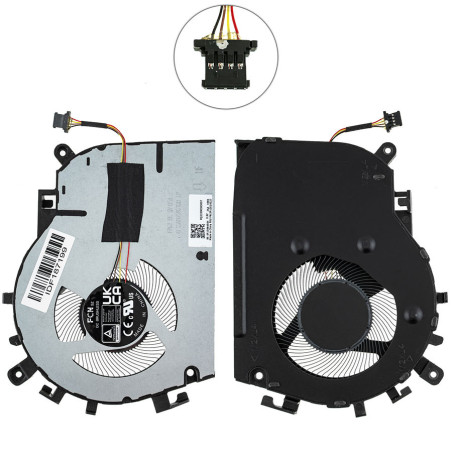 Вентилятор Lenovo ThinkBook 16 5F10S14027 DFS5M325063B1R HQ23300363007 SF10R66504 DFS5H22404666R HQ23300373007 HQ23300365007 G4