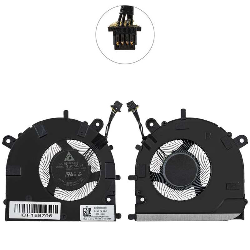 Вентилятор Lenovo 82UU005QMB 82UU005LLT 82UU005MLT 82UU005NLT 82UU005PLT 82UU005KMX 82UU005JPG 82UU005EAU 82UU005FAU 82UU005GAU