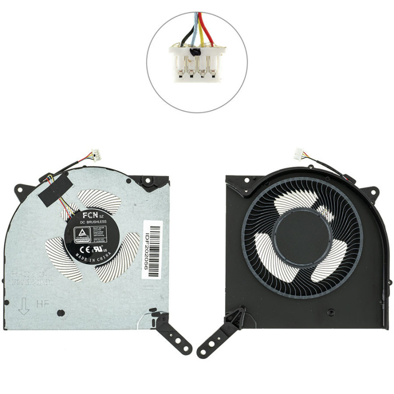 Вентилятор Lenovo Legion 7-16ACHG6 DFSAL12E064860 5H40S20298 5H40S20297 5H40S20296 5H40S20293 5H40S20294 5H40S20295 DFSAL12E067