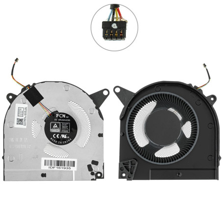 Вентилятор для ноутбука Lenovo Legion S7-15IMH5 DFS5K121142629 FN35 DFS5K123043639 FN36 5F10S13972 5F10S13923 5F10S13971 15IMH5