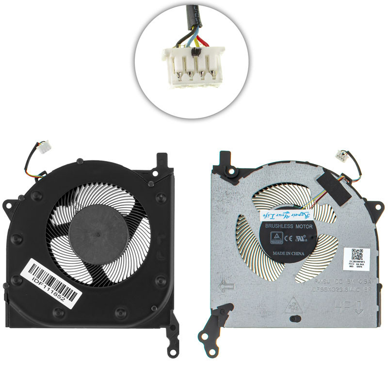 Вентилятор для ноутбука LENOVO Legion 5 15ARH05 GPU FAN 15IMH05H DC28000FBF1 5F10S13917 Вентилятор для ноутбука LENOVO Legion 5 15ARH05 GPU FAN 15IMH05H DC28000FBF1 5F10S13917
