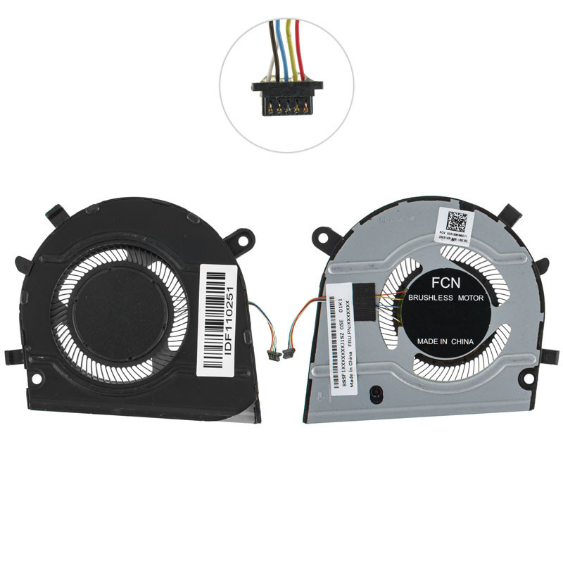 Вентилятор для ноутбука LENOVO ThinkBook 13s G2 ITL 5F10S13926 5F10S13927