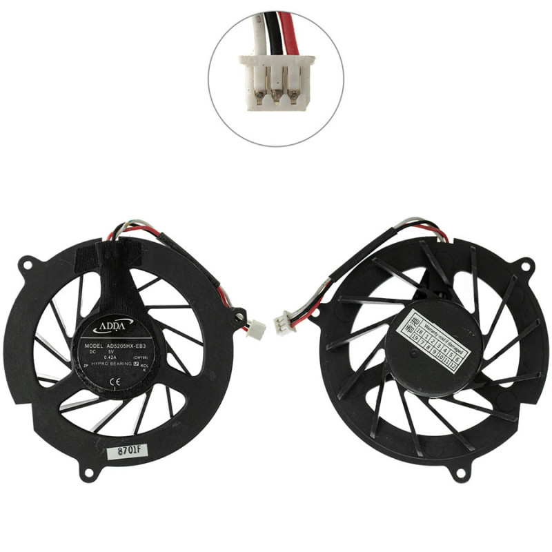 Вентилятор ACER ASPIRE 3050 4310 4315 4710 4710G 4920 4920G 5050 5920 5920G GC055515VH B2607.13.V1.F DFB501005H30T 60.AHR01.001