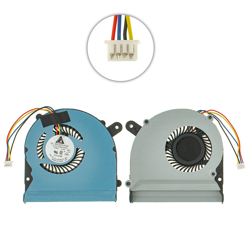 Вентилятор для ноутбука ASUS S400CA S400E S500CA X402CA X502CA 13NB0051T01011 Вентилятор для ноутбука ASUS S400CA S400E S500CA X402CA X502CA 13NB0051T01011