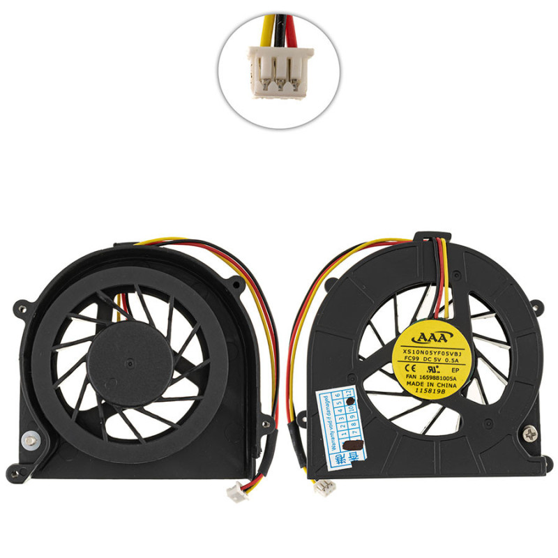 Вентилятор для ноутбука TOSHIBA Satellite L630 L635 KSB0505HA-A-9M1N KSB0505HA 9M1N