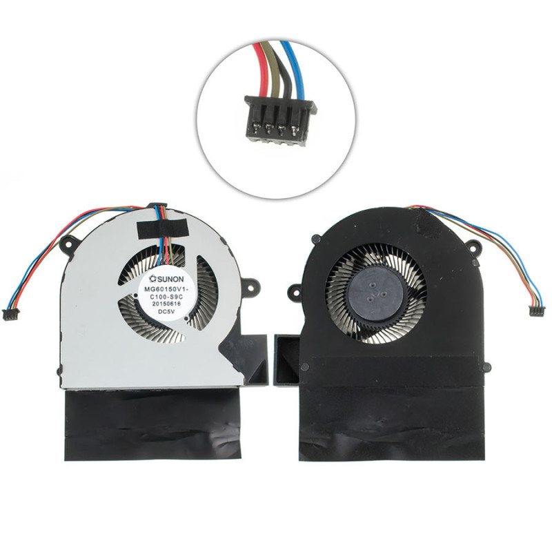 Вентилятор ACER PREDATOR 15 G9-591 G9-591G G9-791G 23.Q04N5.003 MG60150V1-C100-S9C Q04N5 MG60150V1 C100 S9C 591G G9 791G 591