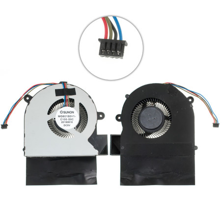 Вентилятор ACER PREDATOR 15 G9-591 G9-591G G9-791G 23.Q04N5.003 MG60150V1-C100-S9C Q04N5 MG60150V1 C100 S9C 591G G9 791G 591