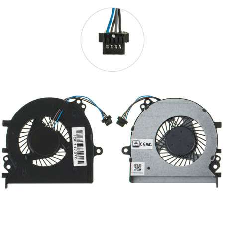 Вентилятор для ноутбука HP PROBOOK 430 G4 905730-001 905730 001 NS65B02-15M21 NS65B02 15M21