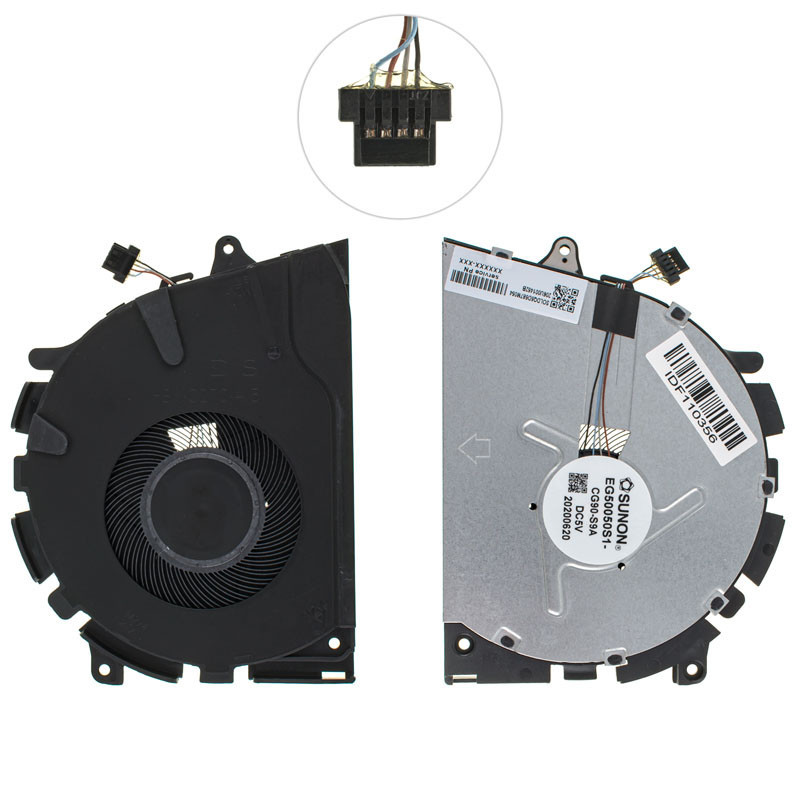 Вентилятор HP ProBook 440 G8 450 455 650 440 G9 450 455 650 M26014-001 M21719-001 EG50050S1-CG90-S9A M26013-001 M26014 M21719