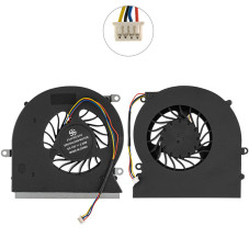 Вентилятор для ноутбука MSI GT62 GT62VR DC 12V 0.65A 4pin PABD19735BM 12 V 0.65 A 4 pin