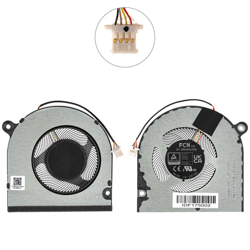 Вентилятор ACER A515-58GM-71XN A515-58GM-75R3 A515-58GM-53GX A515-58GM-71DT A515-58GM-588E A515-58GM-55V7 A515-58GM-79N7 A515