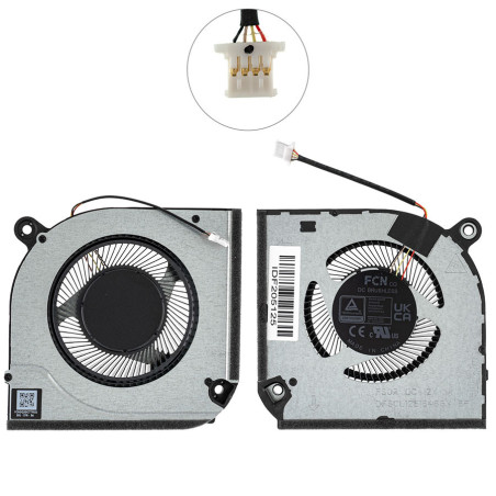 Вентилятор ACER ANV15-41-R3EG ANV15-41-R32R ANV15-41-R800 ANV15-41-R9AP ANV15-41-R40A R9BP R2X8 23.QNAN7.001 DFSCL12E16486N FS0