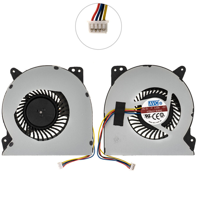 Вентилятор для ноутбука ASUS G750JH G750JZ CPU FAN 12V 13NB0181P02011 12 V Вентилятор для ноутбука ASUS G750JH G750JZ CPU FAN 12V 13NB0181P02011 12 V