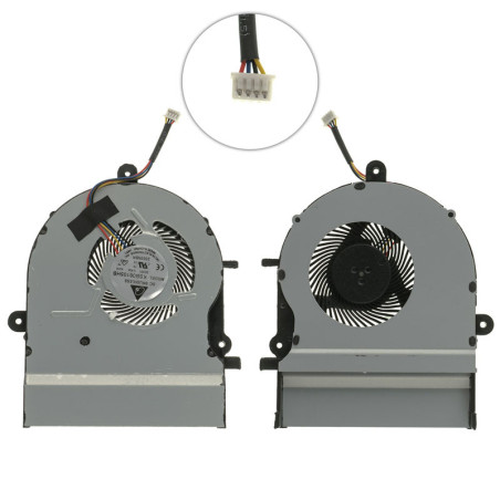 Вентилятор для ноутбука ASUS K501UB K501UX K501LB 13NB08P1AM0601 13NB0A50AM0201