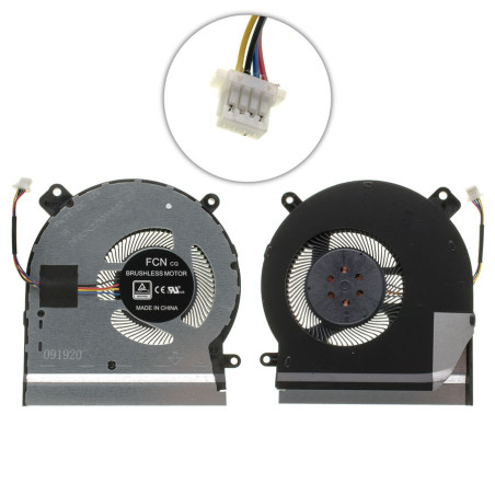 Вентилятор для ноутбука ASUS ROG Strix GL504GS CPU FAN DFSCK221051820 FK7T GL504GS-ES114R 13NR00L0P12011 GL504GS ES114R