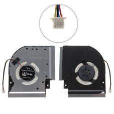 Вентилятор для ноутбука ASUS ROG Strix GL504GS GPU FAN DFSCK221151810 FK7U GL504GS-ES114R 13NR00L0P11011 GL504GS ES114R