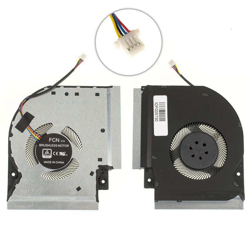 Вентилятор ASUS ROG Strix Scar II GL504GW 90NR01C1-M01260 90NR01C1-M01110 90NR01C1-M00990 ES055 GL504GW-ES049 GL504GW-ES013 M01