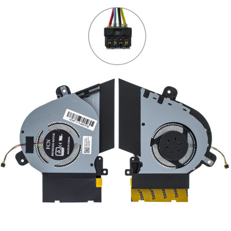 Вентилятор ASUS ROG Zephyrus S GX502LWS GX502LXS CPU 12 V 13NR02U0T02011 90NR02U1-M02070 90NR02U1-M01560 GX502LWS-HF119T HF088T