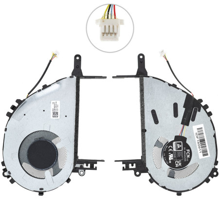 Вентилятор Asus Vivobook 14 X1404VA X1404ZA 13NB1000T01011 13NB1000T01111 DFS5K12805H813 HQ25504000127 DFS5K12B05HB13