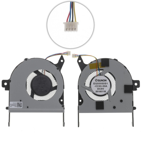 Вентилятор ASUS VivoBook X405UA X405UQ S4100U S4000UA 13NB0FN0M03011 X405UA-BM249 X405UA-BM248 X405UA-BM210 BM253 13NB0FN0T0101