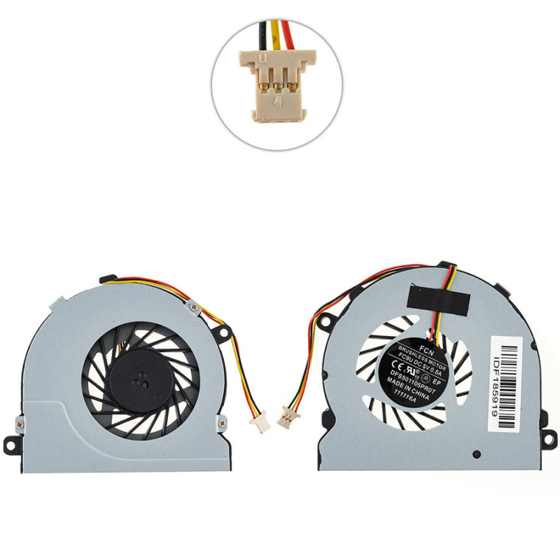 Вентилятор Dell Inspiron 3462 3465 3467 5448 5545 023.1007E.0011 03RRG4 0CGF6X 0X67MP CGF6X DC28000EDF0 DC28000EDS0 DFS17000501