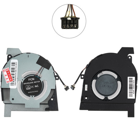 Вентилятор Dell Precision 3541 Latitude 5501 0HY6C8 DFS2004053J0T DFS20004053J0T DC28000Q0F0 DC2000NXFL 0CVMC1 EG50060S1-C480-S