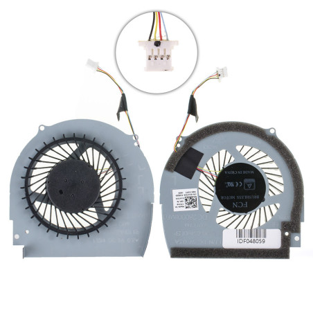 Вентилятор DELL INSPIRON 15 7566 15 7567 5V 0.5A 4pin Left 0147DX DFS2000054H0T 0NWW0W DFS541105FC0T DC28000140IMF0 DC28000IOF0