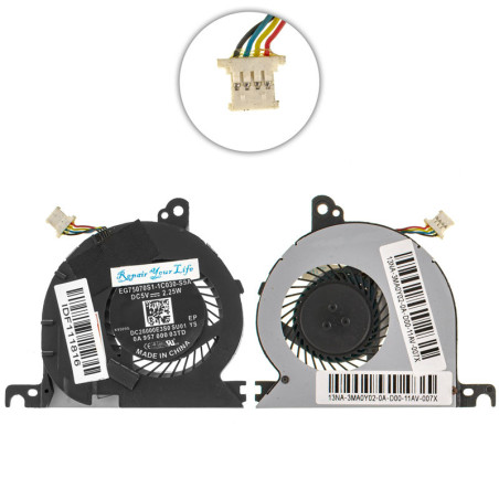 Вентилятор для ноутбука DELL Latitude E7240